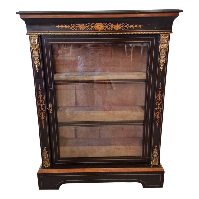 Antique Mahogany Display Case For Sale