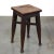 Antique English Oak Stool For Sale - Image 9 of 9