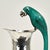 Large Mid Century Los Castillos Silver on Copper Pitcher With a Parrot Handle For Sale - Image 10 of 12