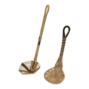 Mid 20th Century Raffia Spoons Botswana