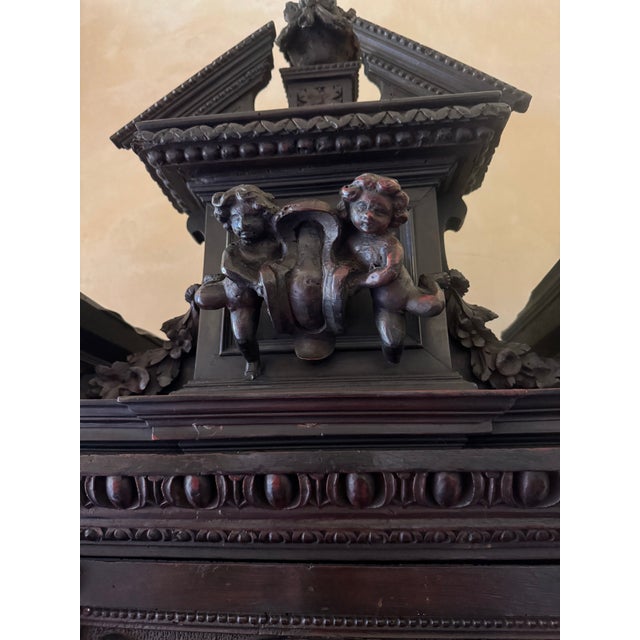 Cassetta Della Offerti Antique Italian 19th Century Cabinet. For Sale - Image 4 of 8