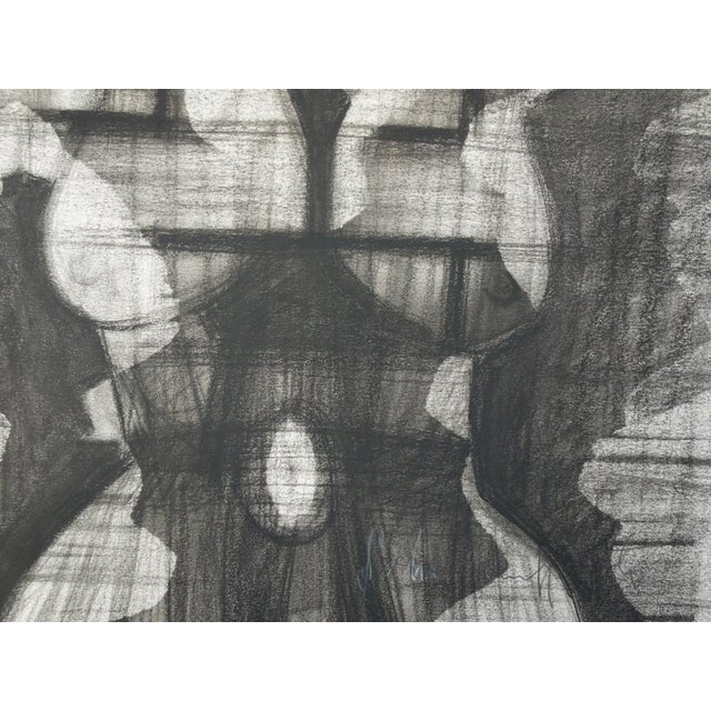 Sacha Chimkevitch, Mystery and Feminine Seduction, Original Watercolour & Pastel Drawing For Sale - Image 4 of 6