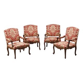 Napoleon III Salon Armchairs, 1870s, Set of 4 For Sale