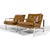 1970s Pair of Milo Baughman Lounge Chairs by Thayer Coggin For Sale - Image 5 of 12
