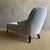 Textile Napoli Chaise Lounge in Velvet For Sale - Image 7 of 12