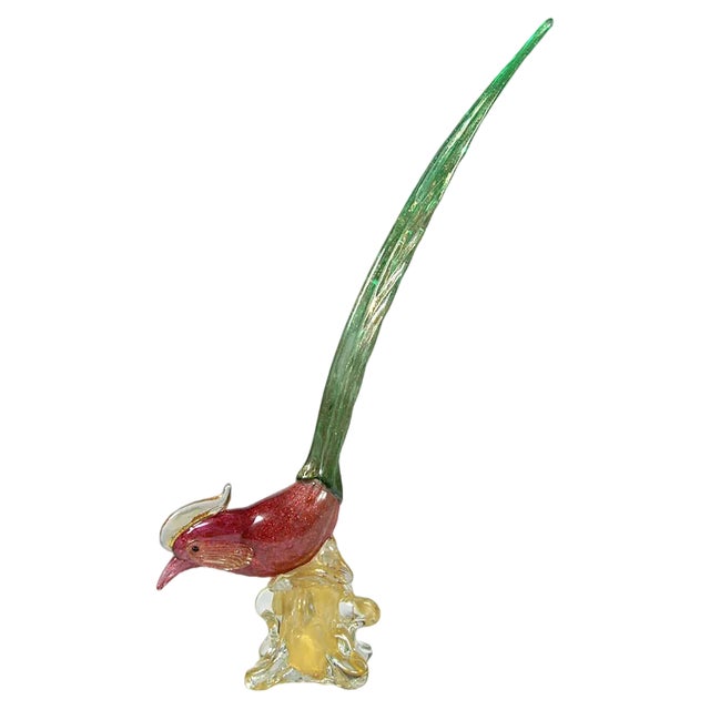 BIRD (モーガン・マッセン) Murano Glass Bird, 1960s | Chairish