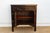 Mid-Century Carved Blossom Black Asian Cabinet For Sale - Image 10 of 14