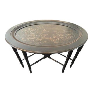Early 21st Century Chinoiserie Style Coffee Table by Ethan Allen For Sale