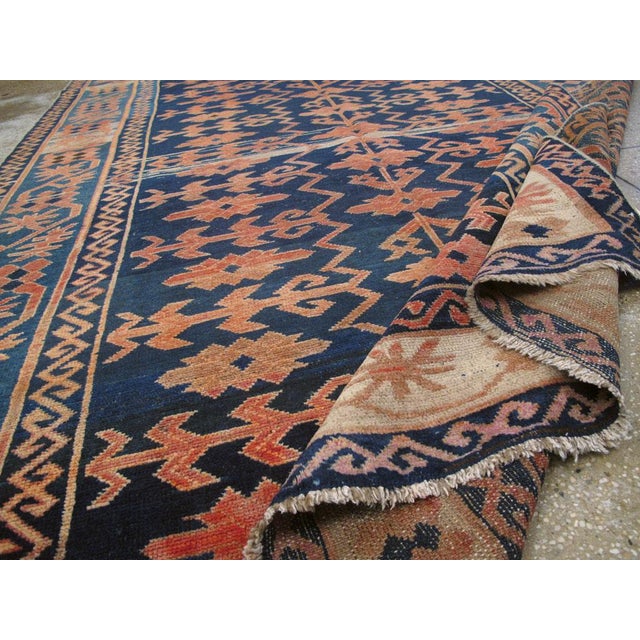 Galerie Shabab Collection Early 20th Century East Turkestan Kirghiz Rug For Sale - Image 10 of 10