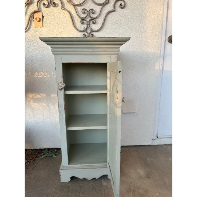 Shabby Chic 1950s Vintage Kitchen Cabinet For Sale - Image 3 of 4