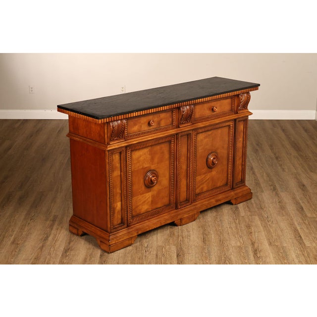 High Quality American Made Century Furniture Sideboard Or Credenza From The Chatsworth Collection, Featuring A Rectangular...