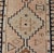 Textile Vintage Turkish Oushak Runner With Medallion Design Outlined in Navy Blue For Sale - Image 7 of 11