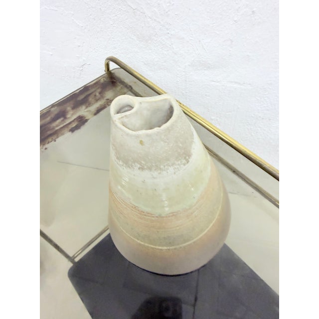 1980s Conical Studio Ceramic Vase by Jochen Schimpfle, 1970s For Sale - Image 5 of 10