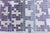 Modern Mosaic Pool Tile Wool Rug in Lavender and Gray by Doris Leslie Blau For Sale - Image 10 of 10