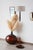 Vintage Teak and Brass Floor Lamp with Cream Lampshade, 1960s For Sale - Image 11 of 11