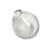 Slumped Glass Teardrop Bud Vase For Sale - Image 4 of 4