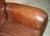 Brown Vintage Chesterfield Sofa in Brown Leather from Halo For Sale - Image 8 of 17