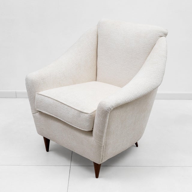 Mid-Century Modern Italian Armchairs, 1950, Set of 2 For Sale - Image 9 of 12