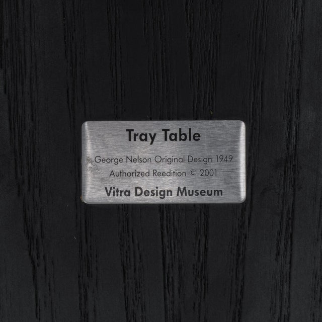 Wood Model 4950 Tray Table by George Nelson for Vitra, 2001 For Sale - Image 7 of 9