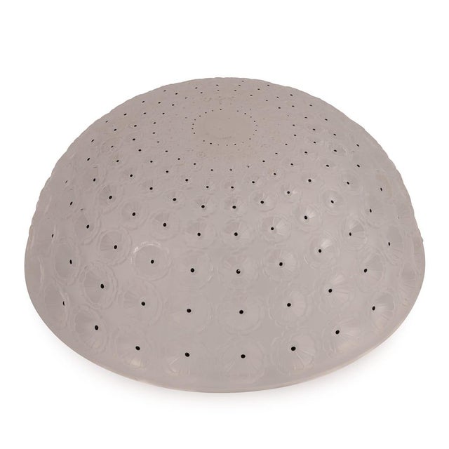 Glass Vintage French Nemours Glass Bowl by Lalique, 1920s For Sale - Image 7 of 14