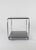 Vintage Chrome and Smoked Glass 2-Tier Coffee Table on Casters, 1970s For Sale - Image 6 of 11
