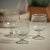 2020s Colette Hand Made & Etched White Wine Glasses, Set of 4 For Sale - Image 5 of 6