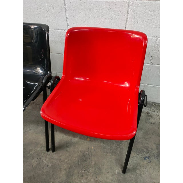 1970s Vintage Chairs by Osvaldo Borsani, 1970, Set of 3 For Sale - Image 5 of 8
