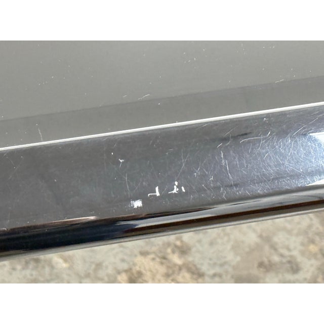 Pierre Cardin for Roche Bobois Vintage Black Lacquer Extension Dining Table For Sale - Image 11 of 12