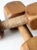 Vintage Wooden Hand Weights For Sale - Image 10 of 10
