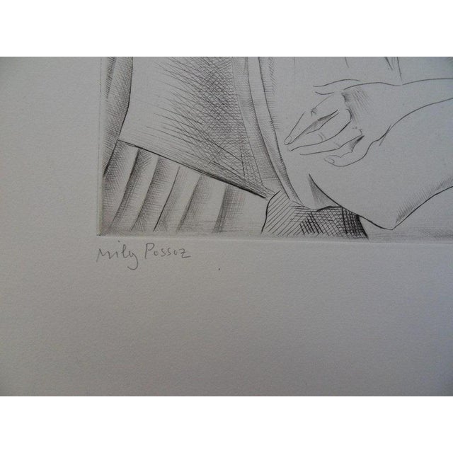 Mily Possoz, Les jeunes filles du village, Etching For Sale - Image 5 of 8
