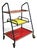 Vintage Red and Yellow Bar Trolley, 1960s For Sale