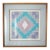 Signed Hand-Cast Paper Relief by Priscilla Wess | Framed Southwestern Geometric Wall Art, 21" For Sale