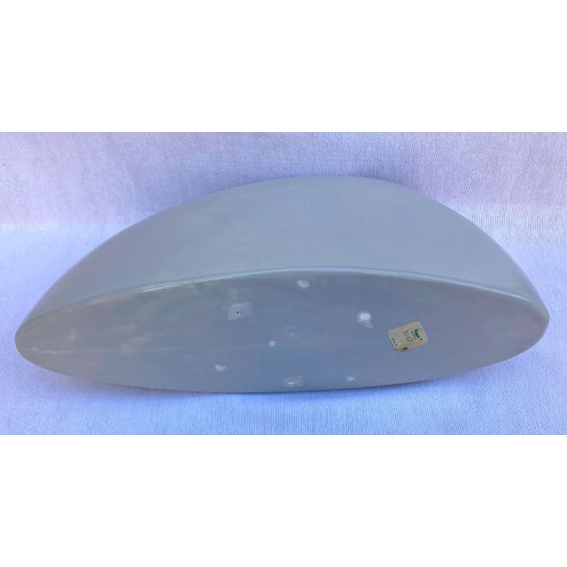 1980s 1980s Art Deco Revival Royal Haeger Gray Vase For Sale - Image 5 of 5