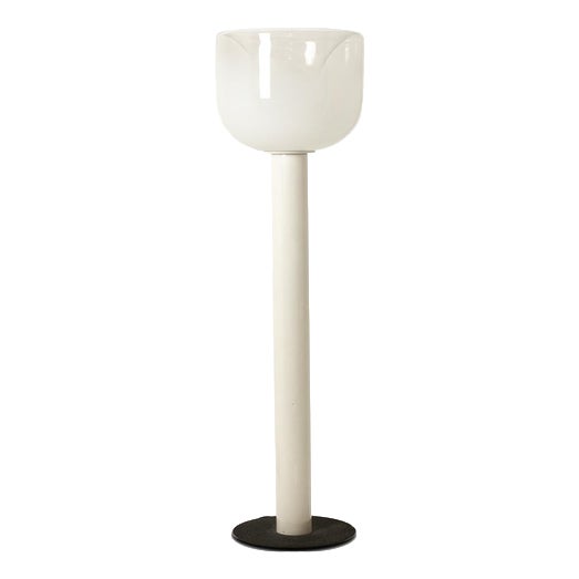Murano Glass Floor Lamp by Toso and Massari for Leucos, 1970 For Sale