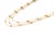 Metal 18k Yellow Gold Multi-Strand Necklace With 13.32ct Pear Cut Multicolor Sapphires For Sale - Image 7 of 18