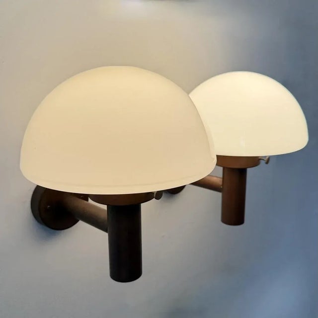 Glass Globe Wall Sconces by Lisa Pape, Sweden, 1970s, Set of 2 For Sale - Image 16 of 18