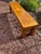 Teak Backless Bench, 5 Feet Long For Sale In San Francisco - Image 6 of 10