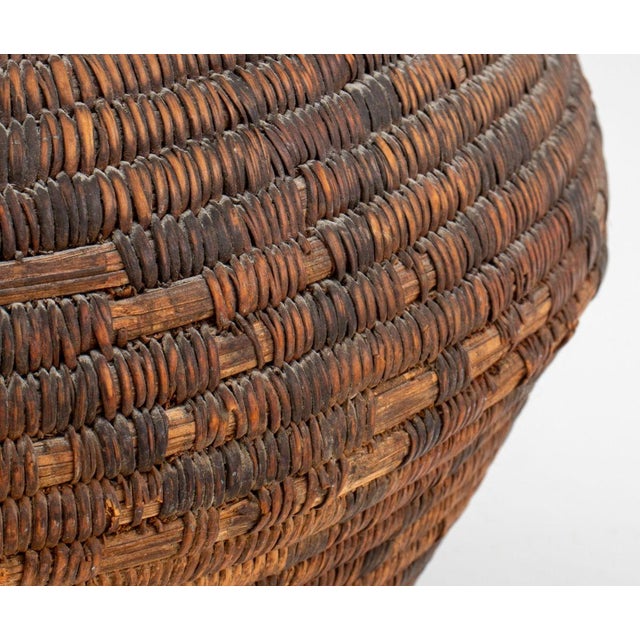 Native American Woven Baskets, 2 For Sale - Image 4 of 8