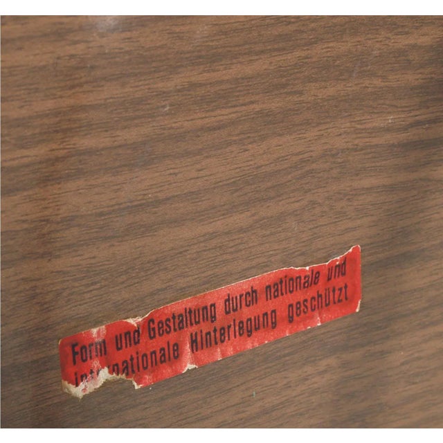 Vintage German Formica and Chrome Serving Cart For Sale - Image 4 of 5