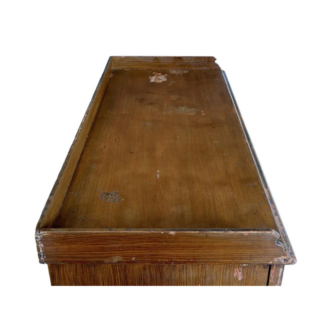 Rustic Swedish Rustic Painted Pine Cupboard, 1800s For Sale - Image 3 of 11