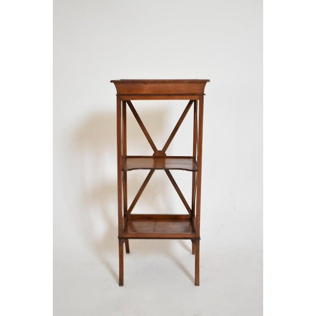 Neoclassical Mahogany Bedside Tables, 1960s, Set of 2 For Sale - Image 4 of 6