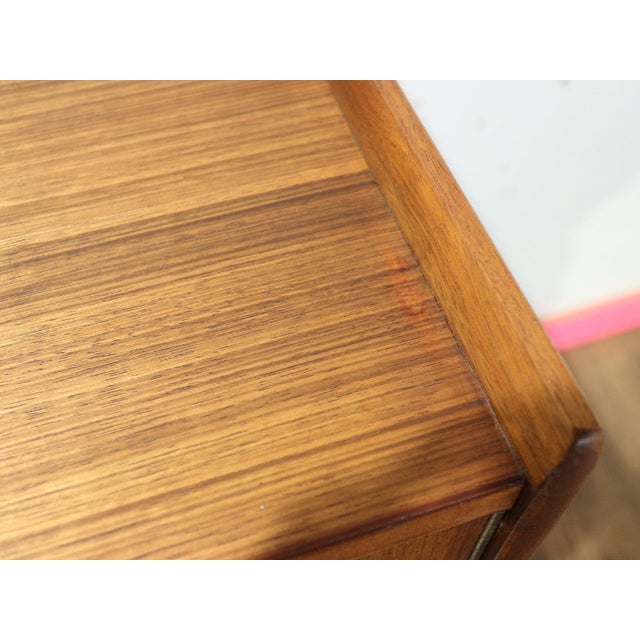 1960s Mid Century Modern Vintage Credenza Sideboard by Lebus Danish Style For Sale - Image 12 of 15