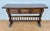 1950s Valenti Spanish Carved Wood Console Table with Drawers and Turned Spindles, 1950 For Sale - Image 5 of 15