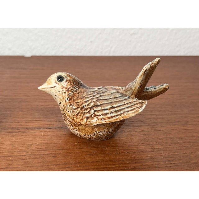 Mid-Century Modern Danish Studio Pottery Bird Figurines by Poul Hauch Carlsen, 1960s, Set of 2 For Sale - Image 9 of 18