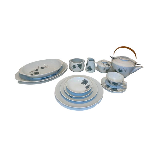 Ceramic Vintage Noritake "Wild Ivy" Dinner Service (44 Pieces) For Sale - Image 7 of 7