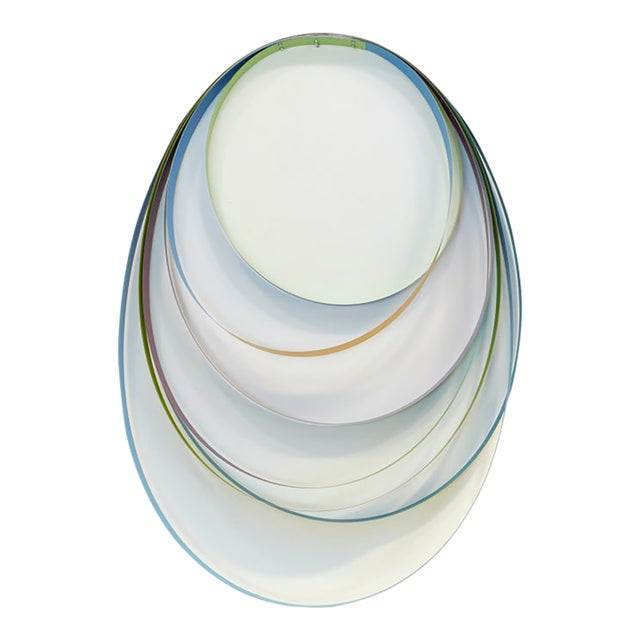 Contemporary Abstract Steel and Spray Paint "Ode I" by Tom Henderson For Sale