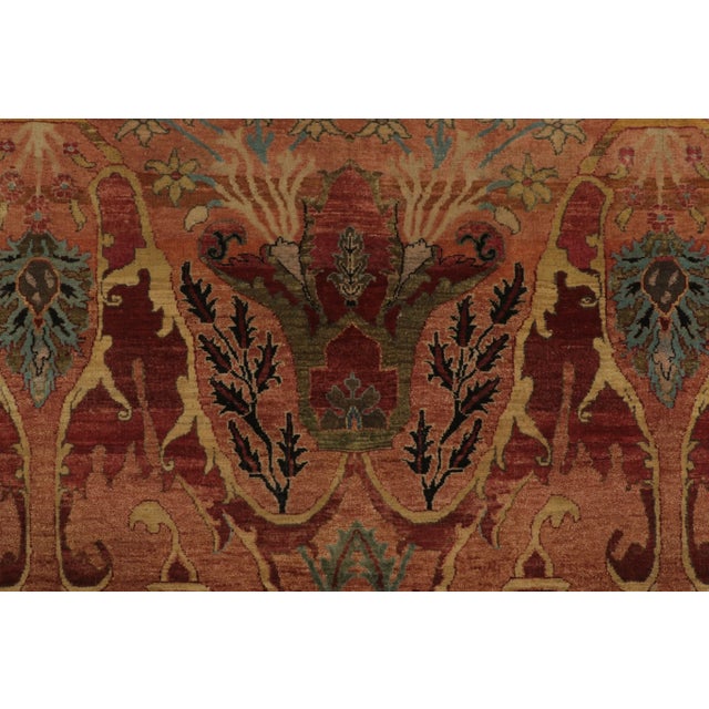 Rug & Kilim Rug & Kilim’s Persian Style Rug With Polychromatic Intricate Floral Patterns For Sale - Image 4 of 10