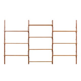 Mid-Century Danish Teak Shelving Unit, 1960s For Sale