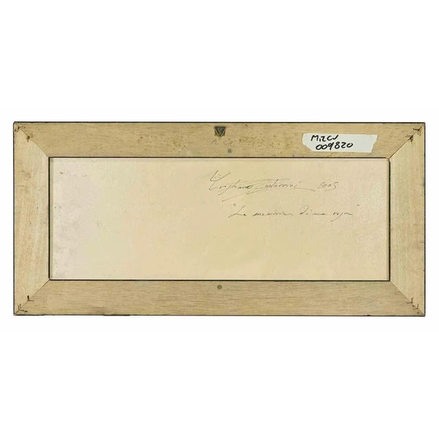 Cristiano Guitarrini, Memory of a Rose, Oil on Panel, 2005 For Sale - Image 4 of 5