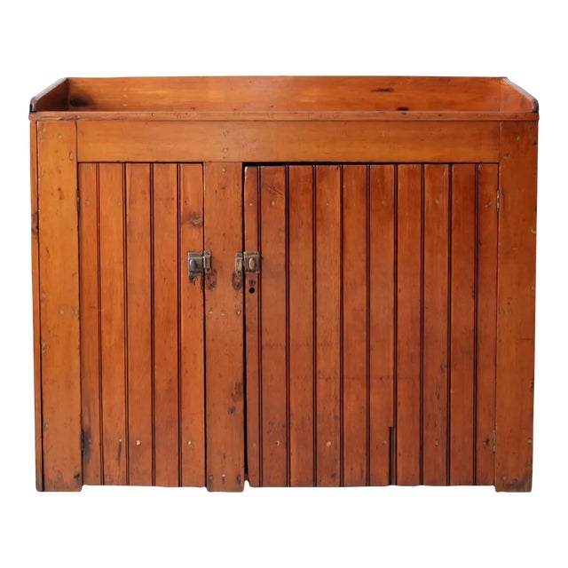 Antique Beadboard Dry Sink For Sale